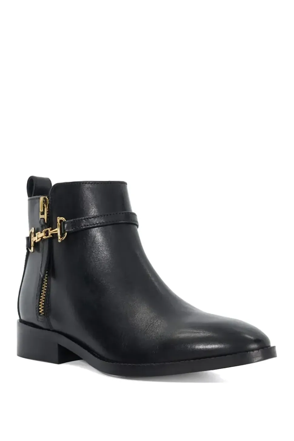 Wide Fit 'Parklyn' Leather Ankle Boots