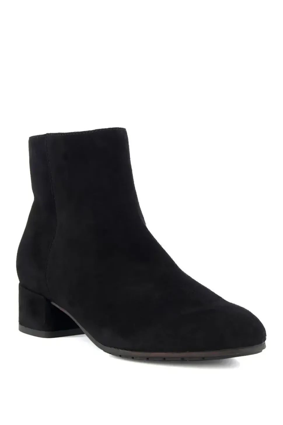 Wide Fit 'Pippie' Suede Ankle Boots