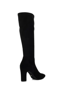Wide Fit 'Simple' Suede Knee High Boots
