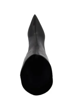 Wide Fit 'Smooth' Leather Knee High Boots