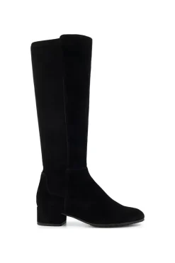 Wide Fit 'Tayla' Suede Knee High Boots