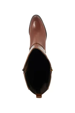 Wide Fit 'Taylyn' Leather Knee High Boots