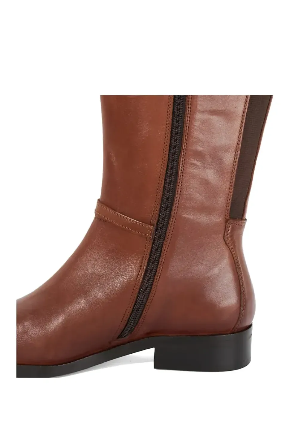Wide Fit 'Taylyn' Leather Knee High Boots