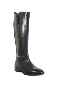 Wide Fit 'Taylyn' Leather Knee High Boots