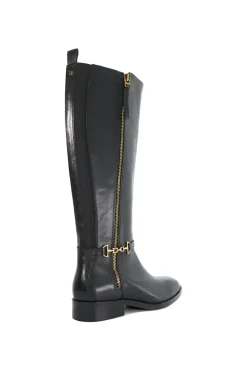 Wide Fit 'Taylyn' Leather Knee High Boots