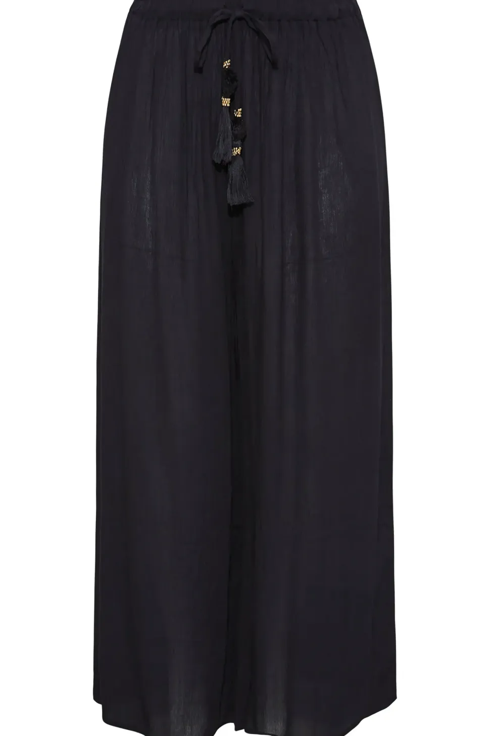 Wide Leg Beach Trousers
