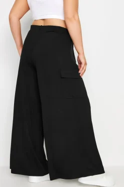 Wide Leg Cargo Trousers