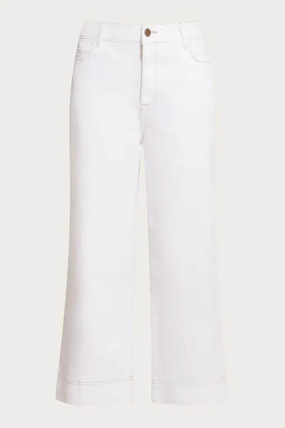 Wide Leg Cropped Jeans
