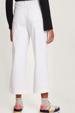 Wide Leg Cropped Jeans