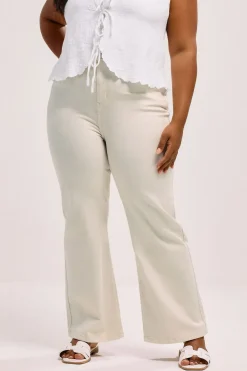 Wide Leg Denim Jeans