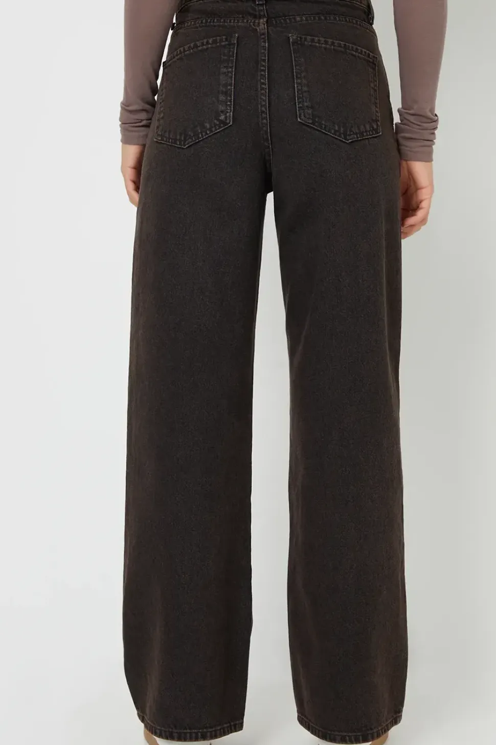 Wide Leg Denim Jeans