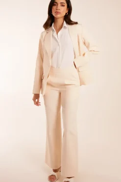 Wide Leg Suit Trousers