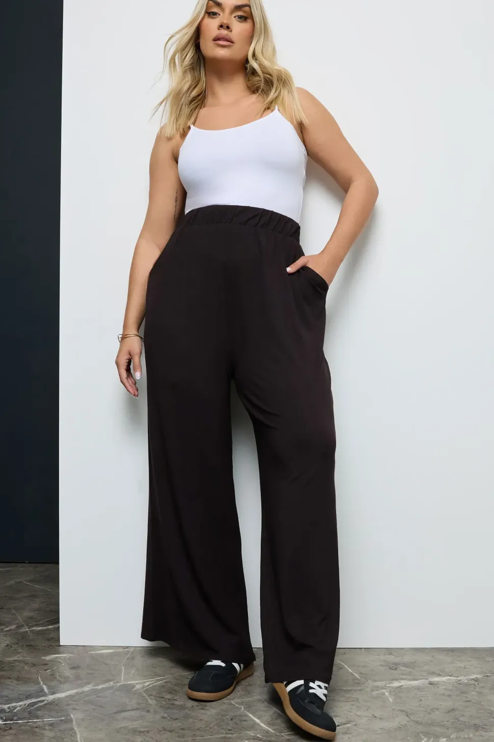 Wide Leg Trousers