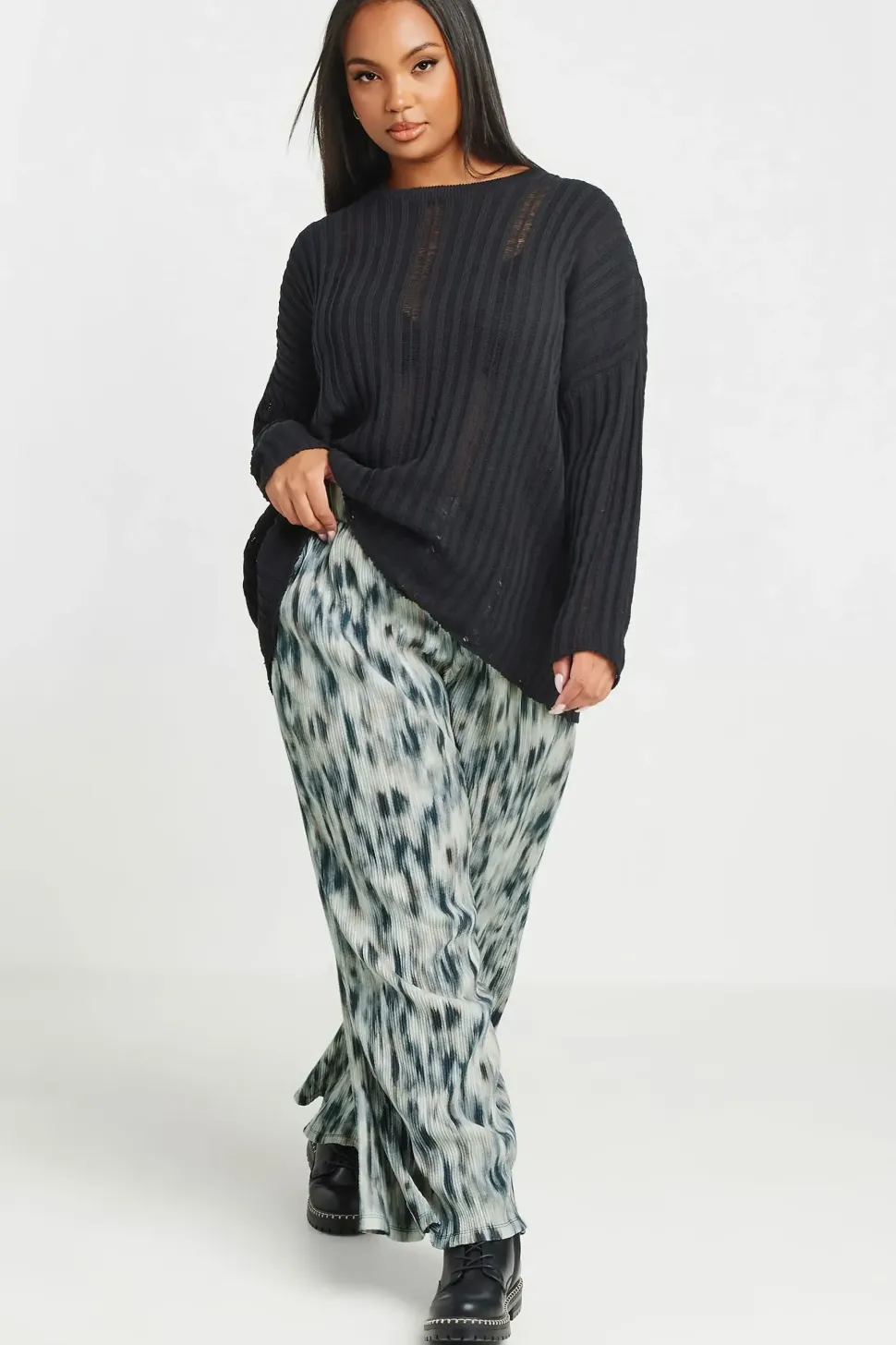 Wide Leg Trousers