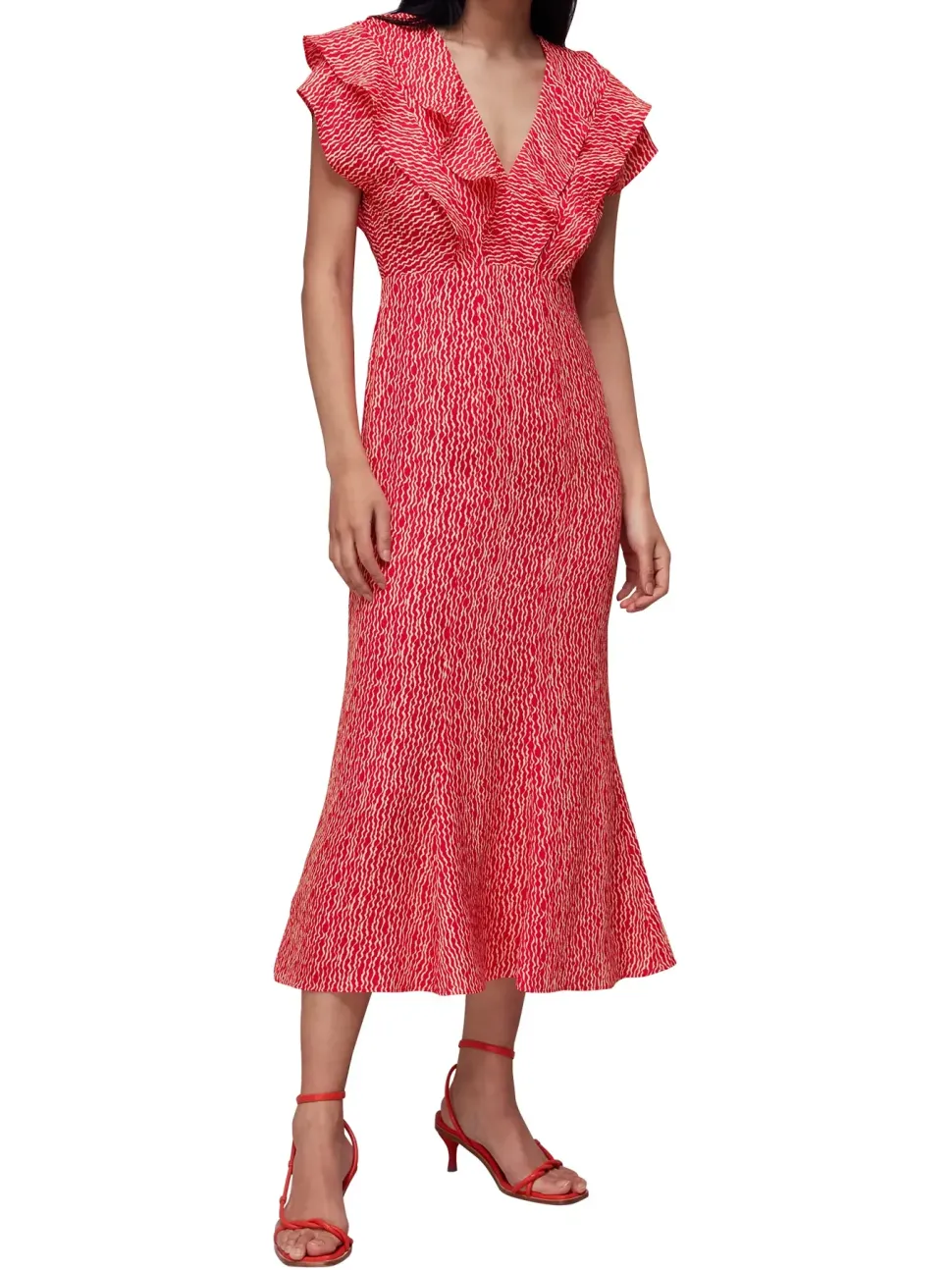 Wiggly Lines Adeline Dress-Printed