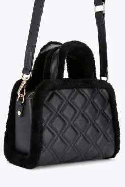 Woven Fringe Detail Clutch Bag With Attachable Strap