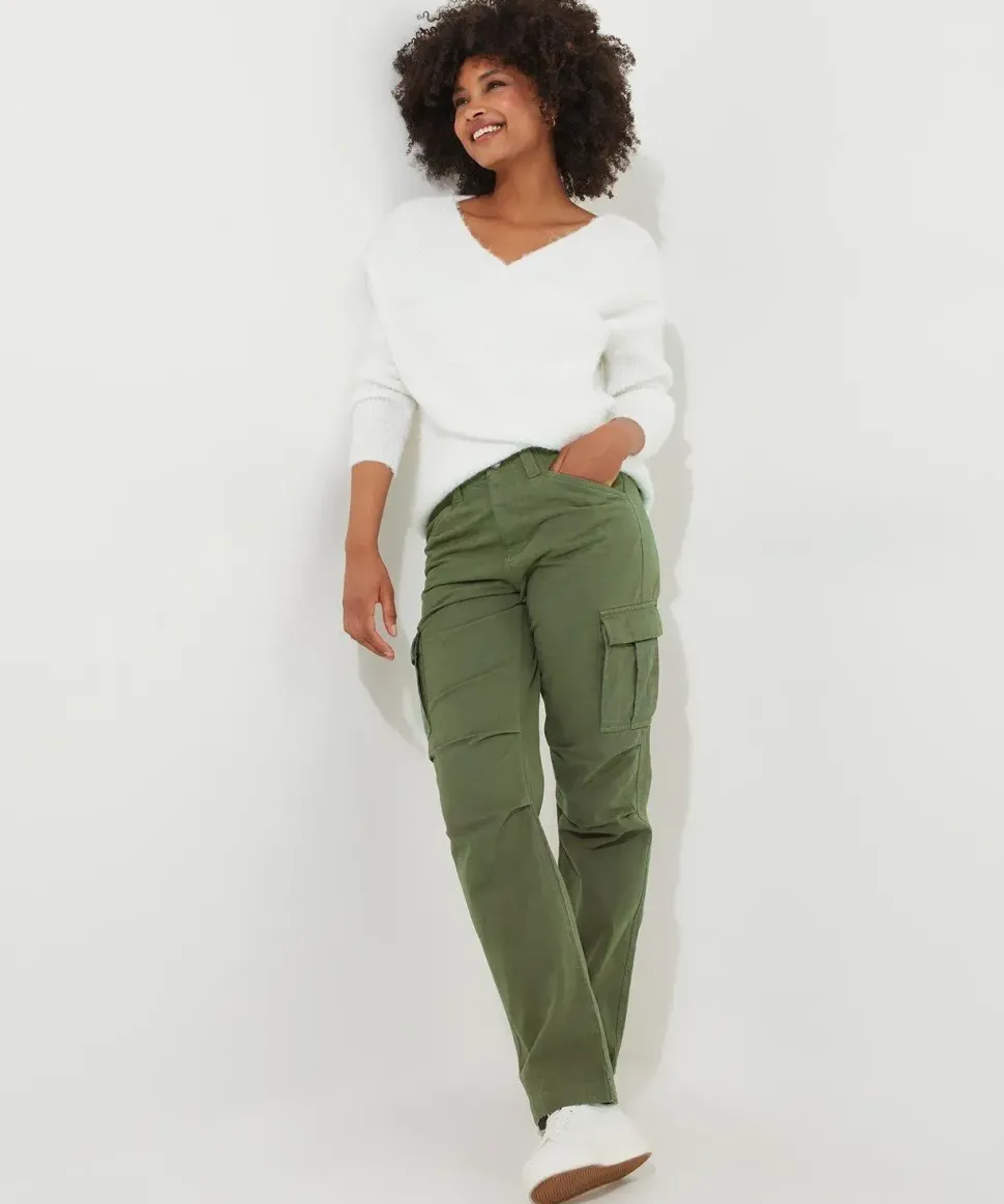 Woven Multipocket Cargo Pants