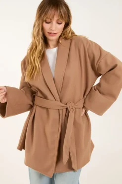 Wrap Belted Jacket