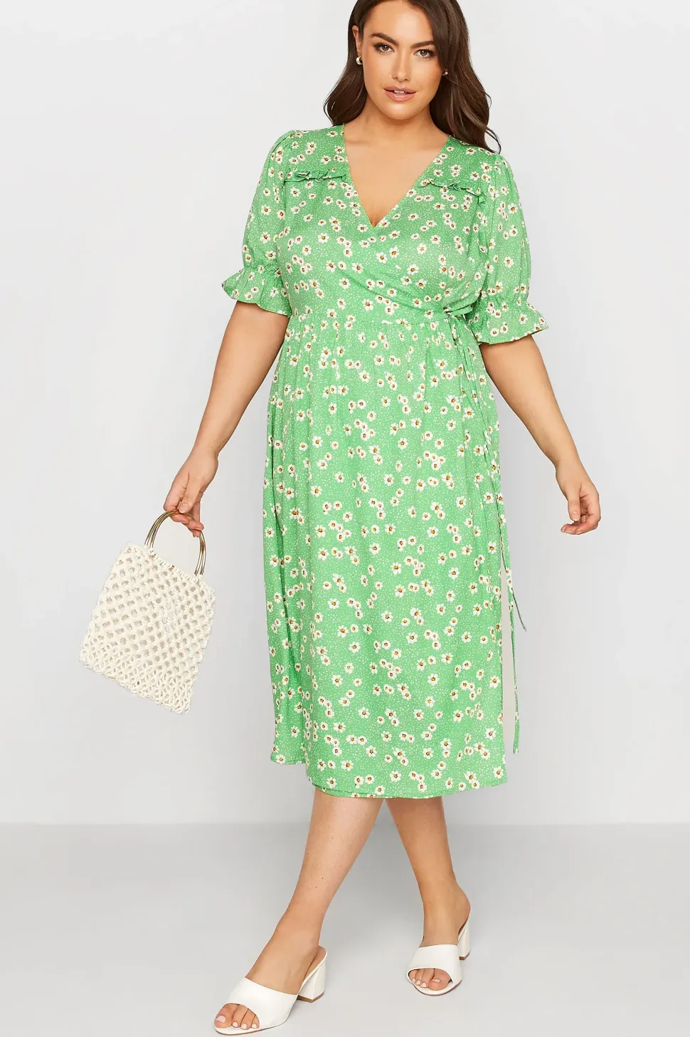 Wrap Midaxi Dress
