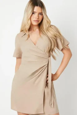 Wrap Mini Dress