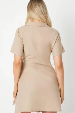 Wrap Mini Dress