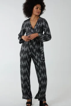 Wrap Tie Jumpsuit