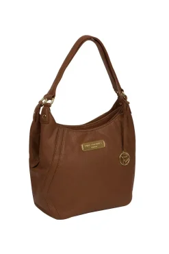 'Abigail' Leather Shoulder Bag