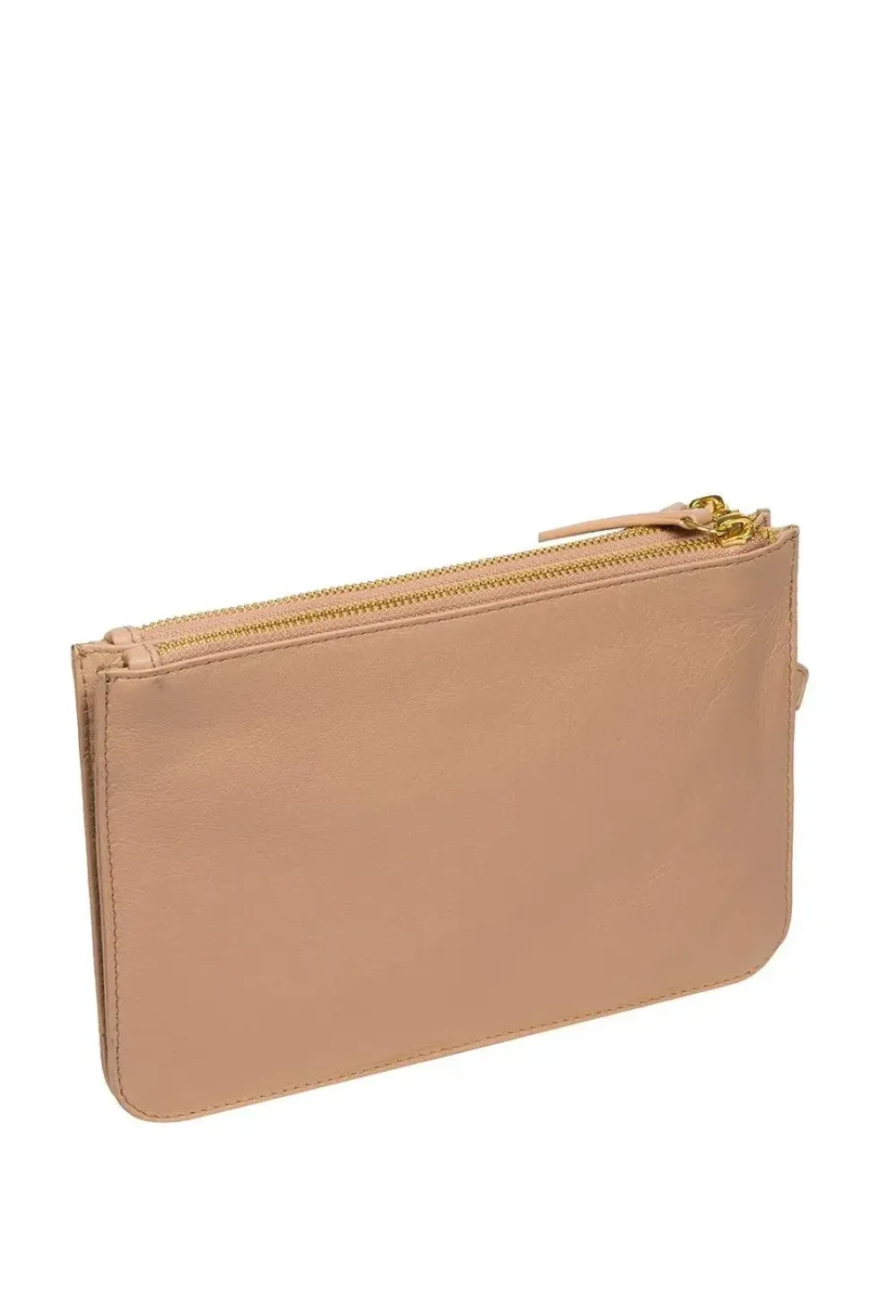 'Addison' Nappa Leather Clutch Bag