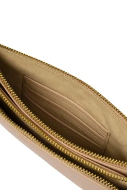 'Addison' Nappa Leather Clutch Bag