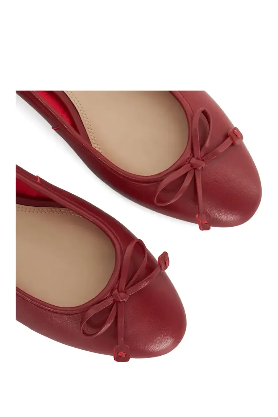 'Admirably' Leather Court Shoes