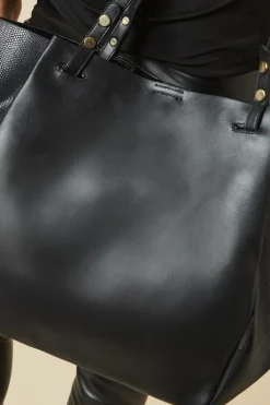 'Aimee' Leather Shoulder Bag