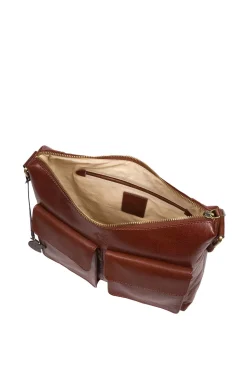 'Aimee' Leather Shoulder Bag