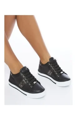'Alberry' Leather Trainers