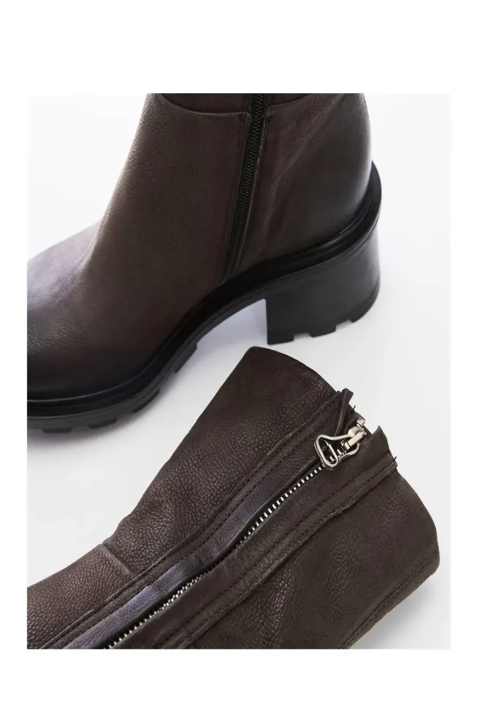 'Allura' Leather Ankle Boots