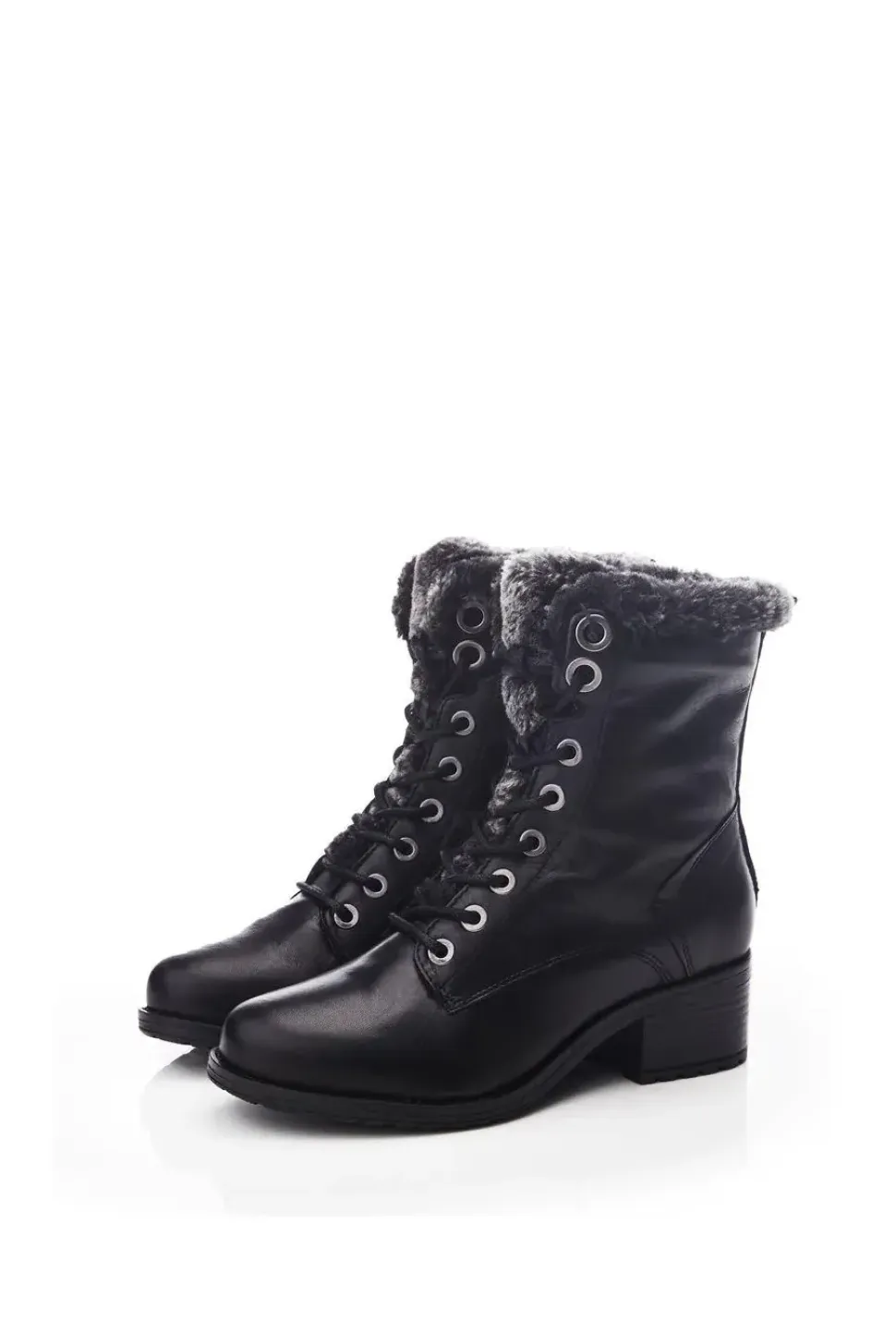 'Alpinne' Leather Ankle Boots