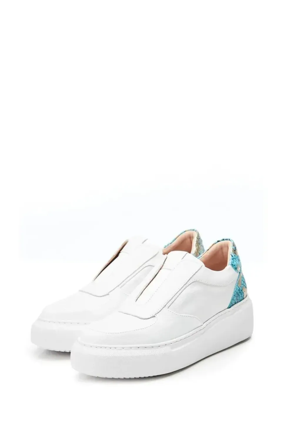 'Althea' Leather Trainers