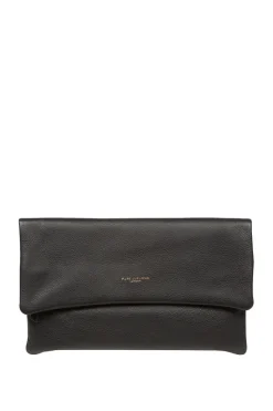 'Amelia' Nappa Leather Clutch Bag