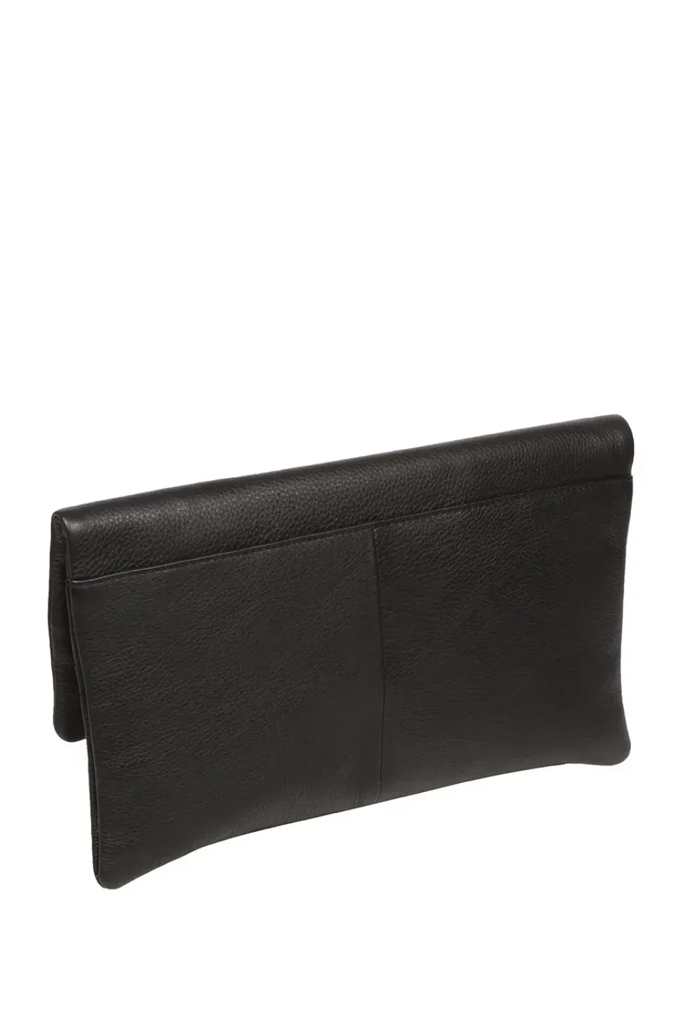 'Amelia' Nappa Leather Clutch Bag
