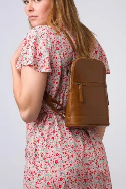 'Amora' Leather Backpack