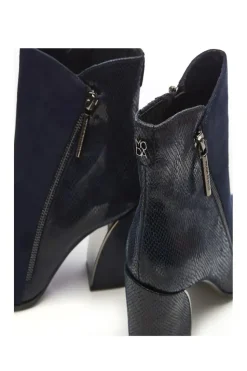 'Amy' Alcantara Heeled Boots