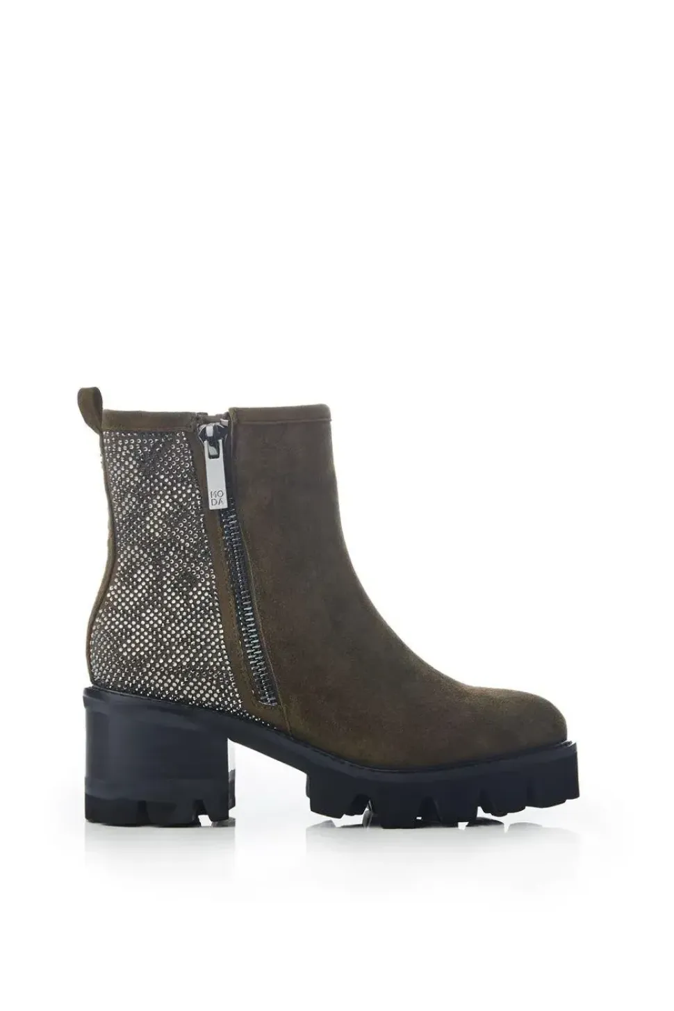 'Angeli' Suede Ankle Boots