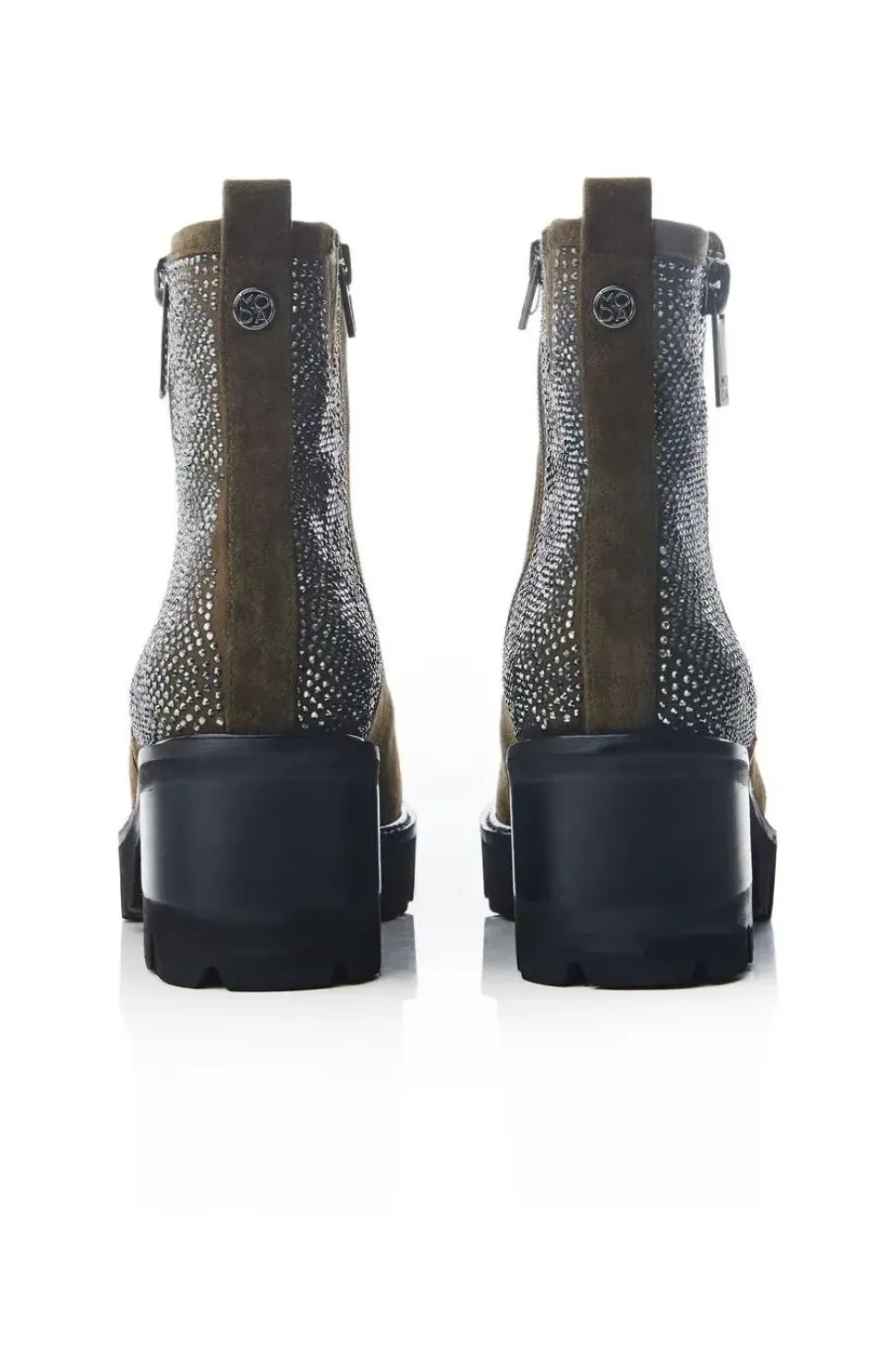 'Angeli' Suede Ankle Boots