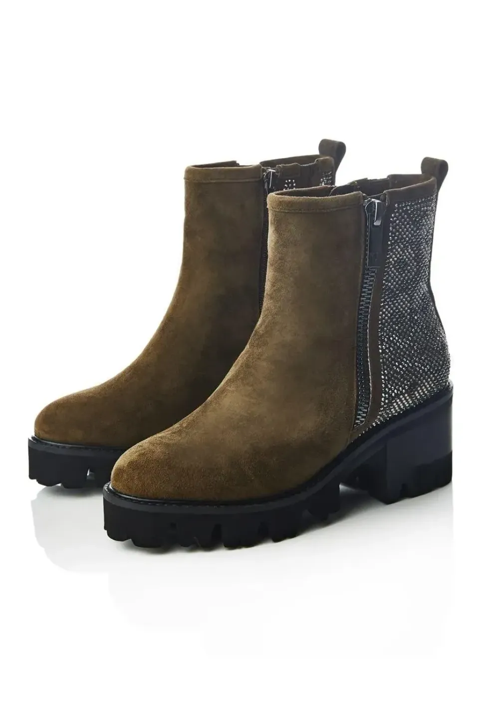 'Angeli' Suede Ankle Boots