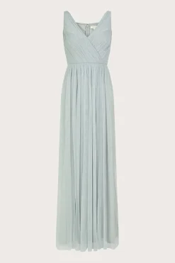'Anne' Mesh Maxi Dress