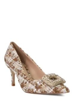 'Aquamarine' Court Shoes