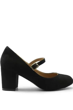 'Araceli' Extra Extra Wide Fit Block Heel Mary Jane Pumps