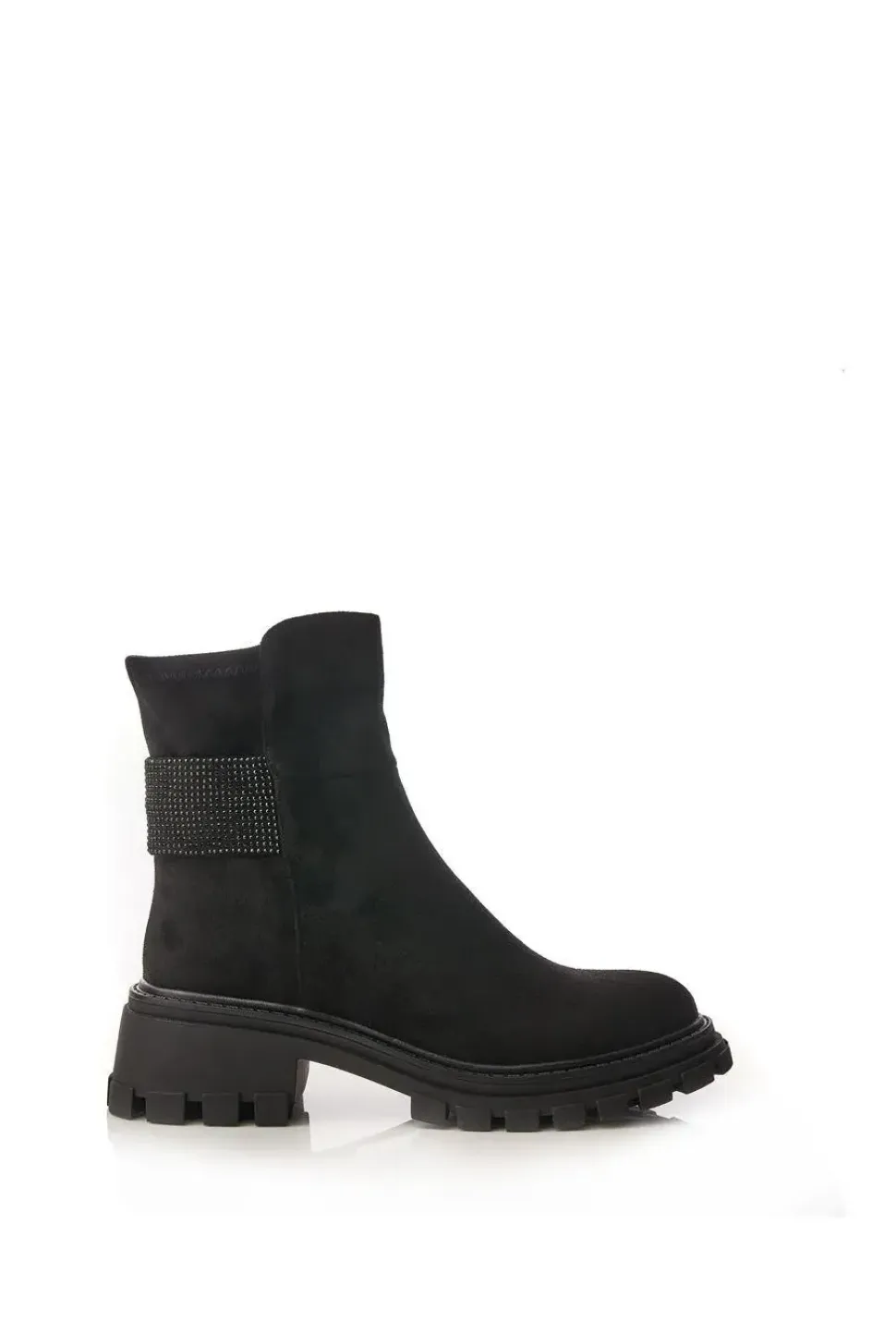 'Arilen' Alcantara Ankle Boots