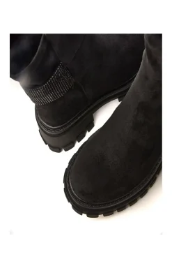 'Arilen' Alcantara Ankle Boots