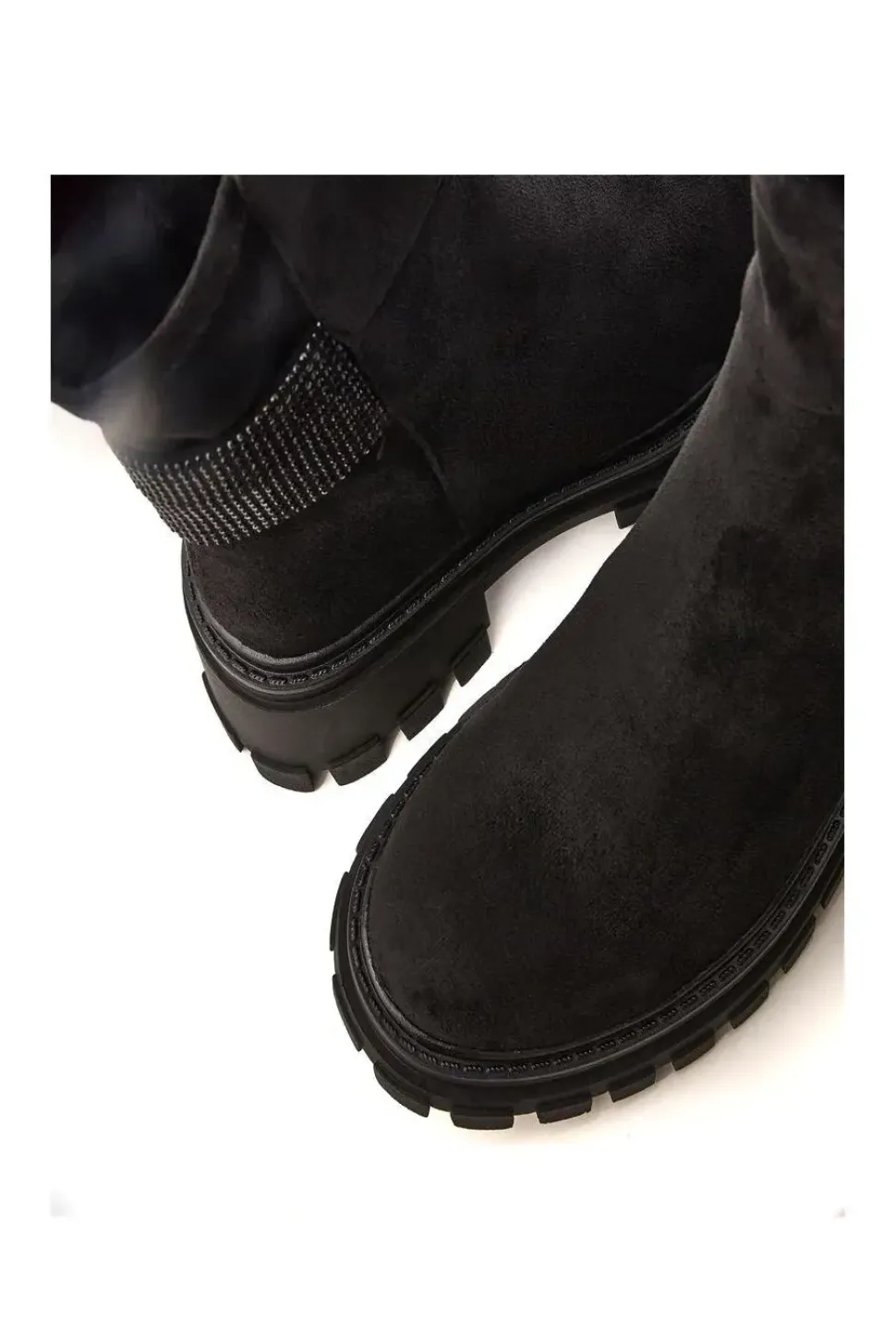 'Arilen' Alcantara Ankle Boots