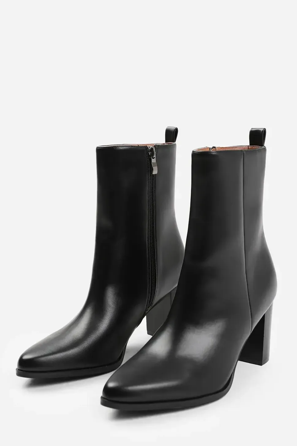'Artic' Block Heel Ankle Boot